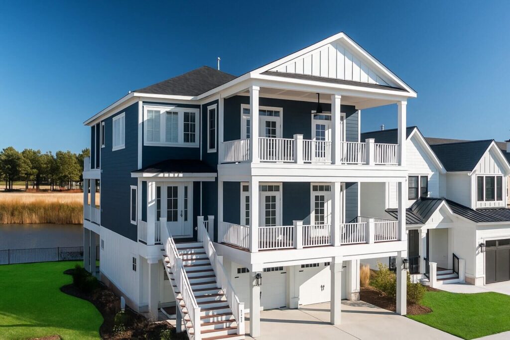 Exterior of The Sandpiper House